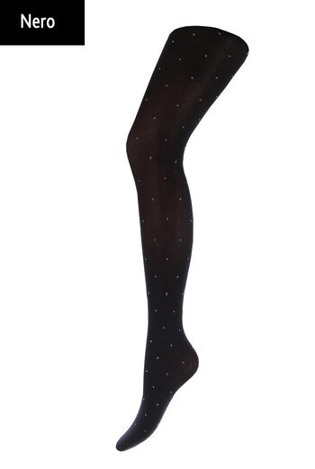 Дитячі колготки в горох Kristal 70 den model 2 Giulia (nero)