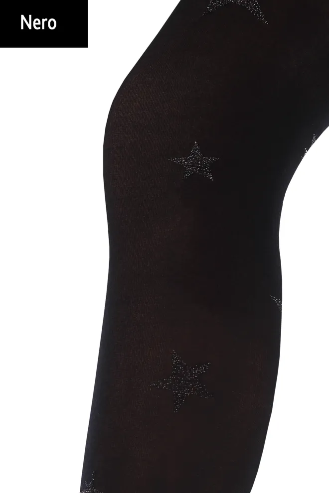 Дитячі колготки з зірками Kristal 70 den model 1 Giulia (nero)