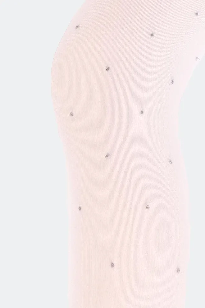 Дитячі колготки в горох Kristal 70 den model 2 Giulia (bianco)