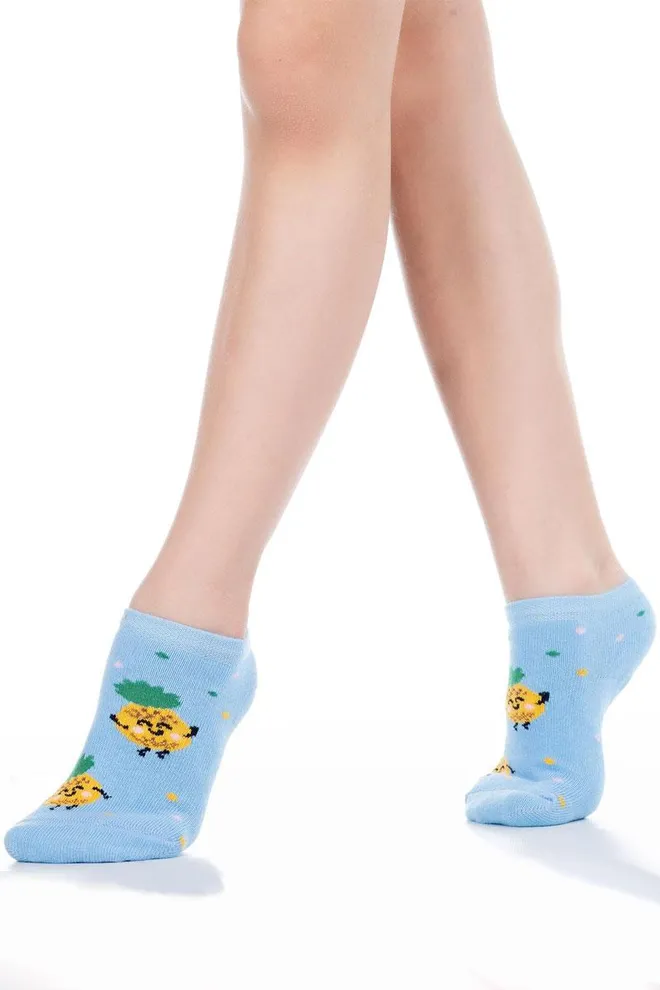 Носки детские короткие KSS komplekt-004 Giulia 2 пары (baby blue/mentol)