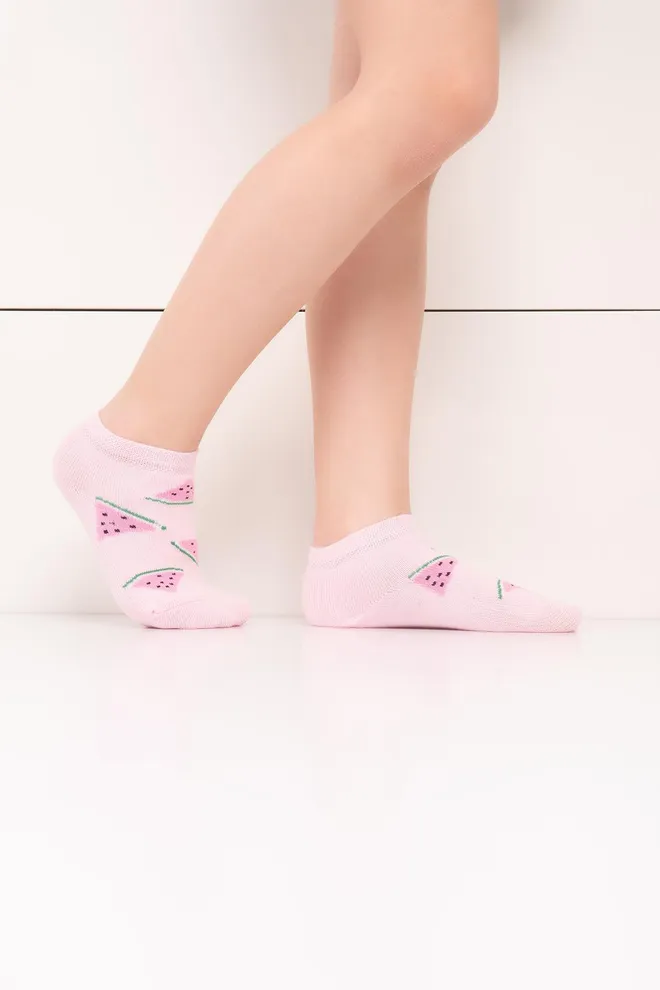 KSS KOMPLEKT-008 (2 пари) Детские носки TM GIULIA  (light grey melange/pearl)