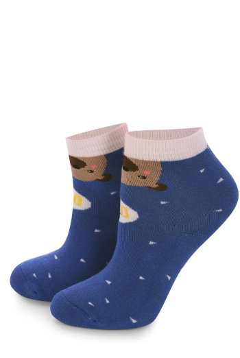 Шкарпетки дитячі короткі з махрою Ks2c/te-004 Giulia (denim) Шкарпетки дитячі короткі з махрою Ks2c/te-004 Giulia (denim)