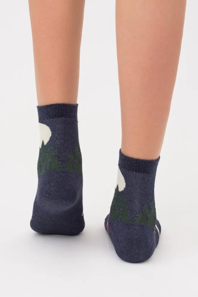 Носки детские с махрой Ks3m/te-006 Giulia (denim melange)