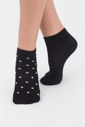 Шкарпетки дитячі короткі Ks2 classic + Ks2 basic 001 Giulia 2 пари (black)