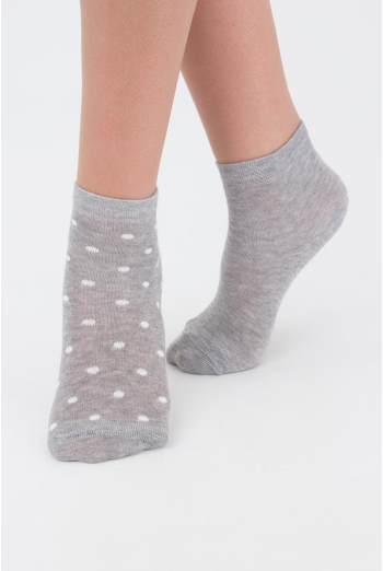 Носки детские короткие Ks2 classic + Ks2 basic 001 Giulia 2 пары (light grey melange) Носки детские короткие Ks2 classic + Ks2 basic 001 Giulia 2 пары (light grey melange)