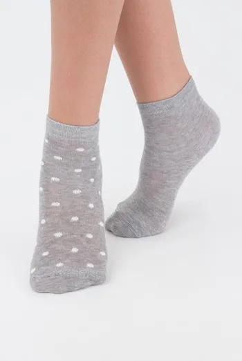 Шкарпетки дитячі короткі Ks2 classic + Ks2 basic 001 Giulia 2 пари (light grey melange) Шкарпетки дитячі короткі Ks2 classic + Ks2 basic 001 Giulia 2 пари (light grey melange)