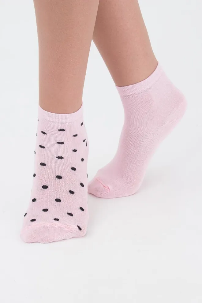 Носки детские короткие Ks2 classic + Ks2 basic 001 Giulia 2 пары (pearl)