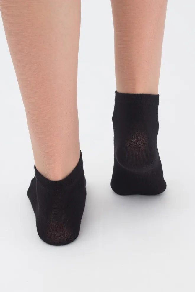 Шкарпетки дитячі короткі Ks2 classic + Ks2 basic 001 Giulia 2 пари (black)