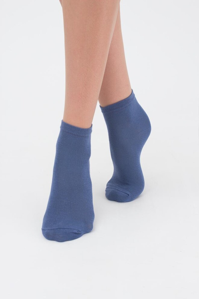 Носки детские короткие Ks2 classic + Ks2 basic 002 Giulia 2 пары (jeans/jeans)