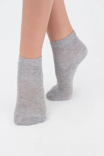 Шкарпетки дитячі короткі Ks2 classic Giulia 2 пари (light grey melange) Шкарпетки дитячі короткі Ks2 classic Giulia 2 пари (light grey melange)