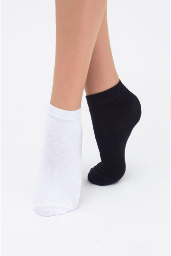 Шкарпетки дитячі короткі Ks2 classic Giulia 2 пари (black/white) Шкарпетки дитячі короткі Ks2 classic Giulia 2 пари (black/white)