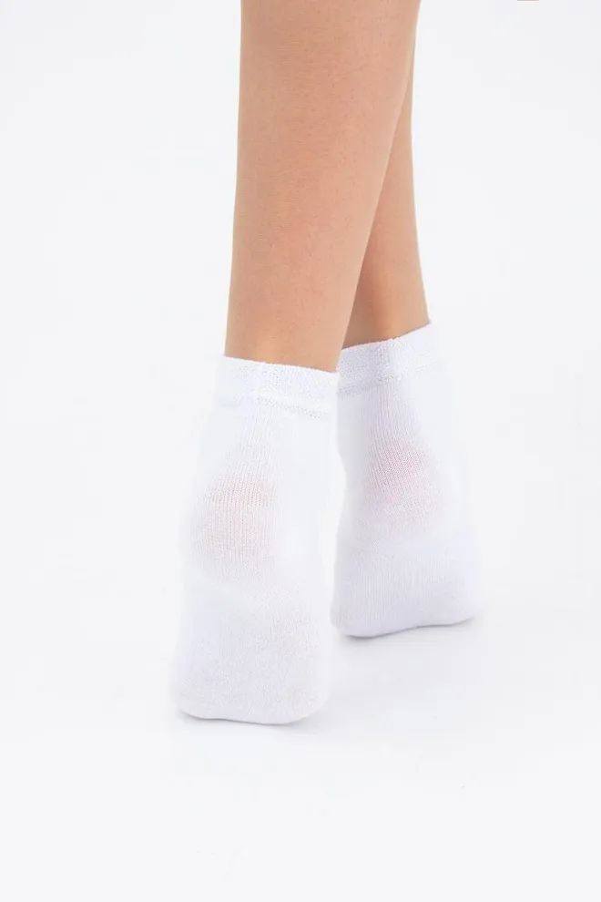 Носки детские короткие Ks2 classic Giulia 2 пары (black/white)