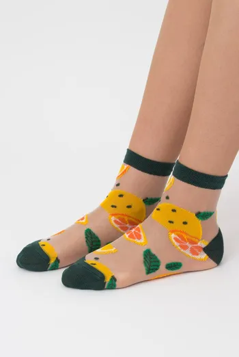 Шкарпетки дитячі класичні з малюнком KS3 CRISTAL 005 Giulia (dark green), зелений Шкарпетки дитячі класичні з малюнком KS3 CRISTAL 005 Giulia (dark green), зелений