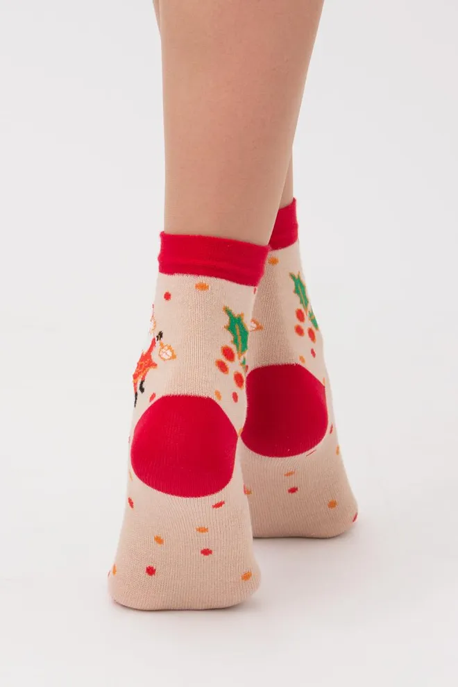 Носки детские новогодние KS2 New Year 2109 Giulia (powder puff)