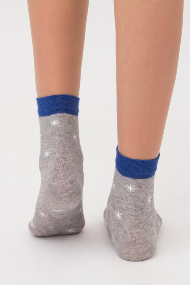 Шкарпетки дитячі новорічні KS2 New Year 2113 Giulia (light grey melange)