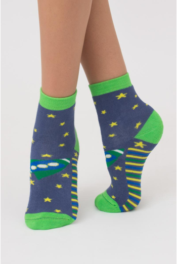 Шкарпетки дитячі короткі з махрою Ks3 terry 008 Giulia (jeans) Шкарпетки дитячі короткі з махрою Ks3 terry 008 Giulia (jeans)