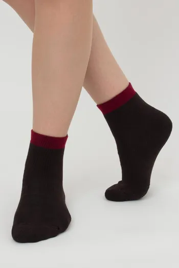 Шкарпетки дитячі класичні з махрою Ks3 Terry 013 Giulia (caffe), коричневий Шкарпетки дитячі класичні з махрою Ks3 Terry 013 Giulia (caffe), коричневий