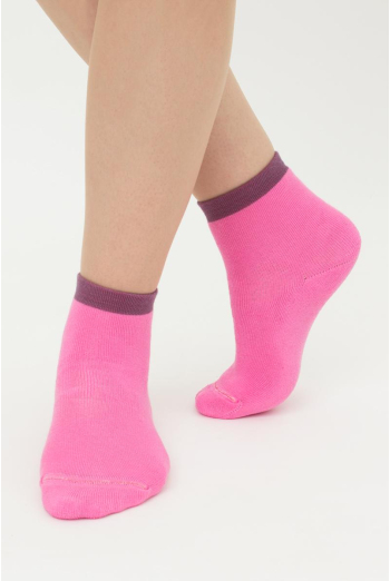 Шкарпетки дитячі класичні з махрою Ks3 Terry 013 Giulia (deep pink), рожевий Шкарпетки дитячі класичні з махрою Ks3 Terry 013 Giulia (deep pink), рожевий