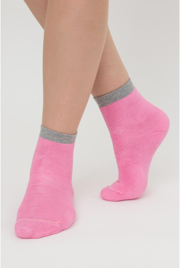 Шкарпетки дитячі класичні з махрою Ks3 Terry 013 Giulia (rose), рожевий Шкарпетки дитячі класичні з махрою Ks3 Terry 013 Giulia (rose), рожевий