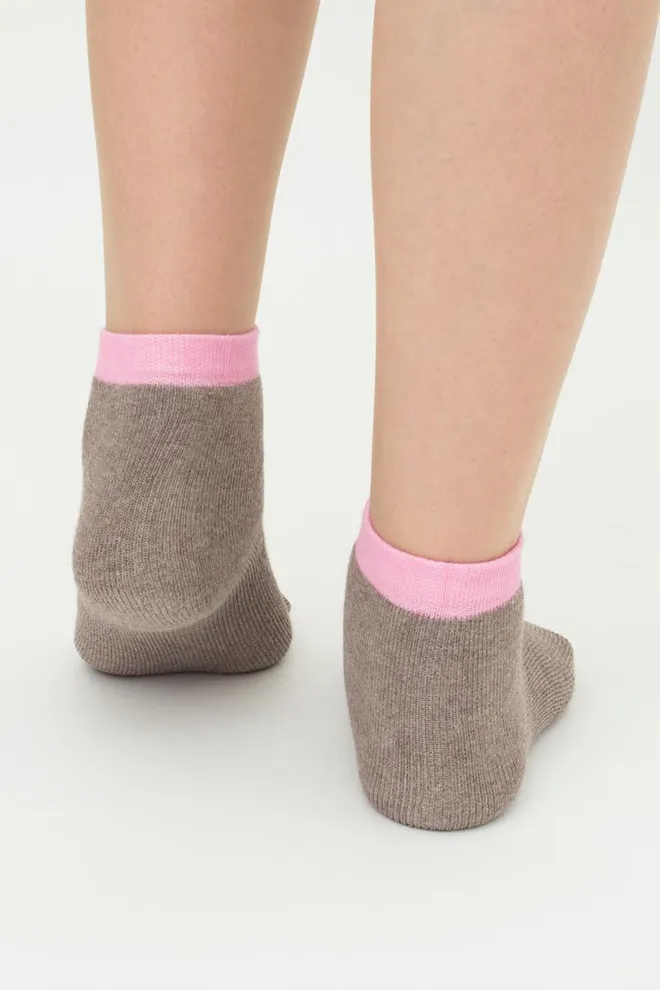 Шкарпетки дитячі класичні з махрою Ks3 Terry 013 Giulia (beige melange), бежевий