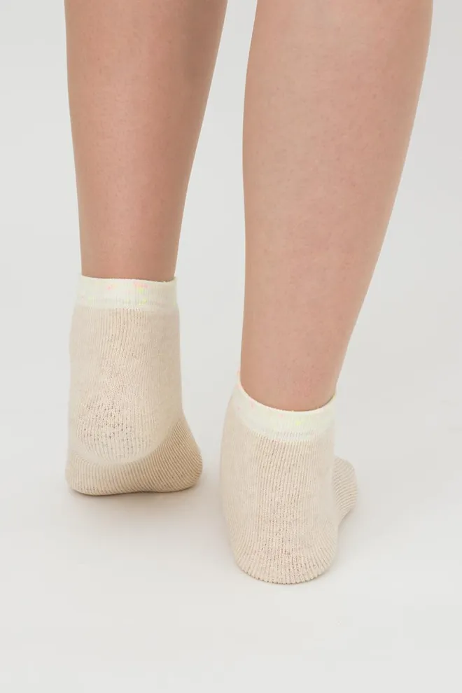 Шкарпетки дитячі класичні з махрою Ks3 Terry 013 Giulia (panna melange), бежевий