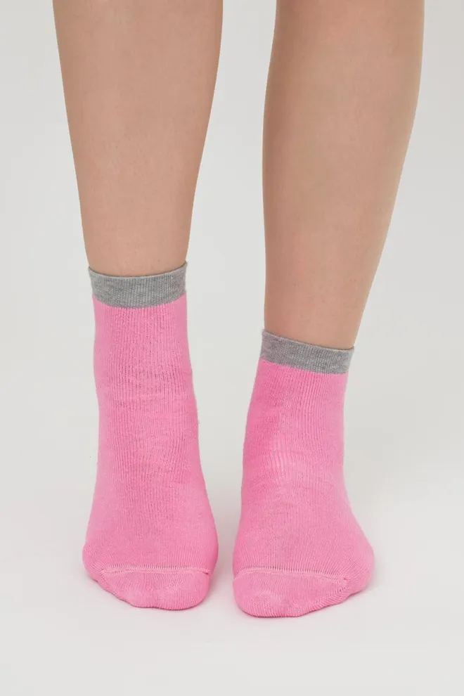 Шкарпетки дитячі класичні з махрою Ks3 Terry 013 Giulia (rose), рожевий