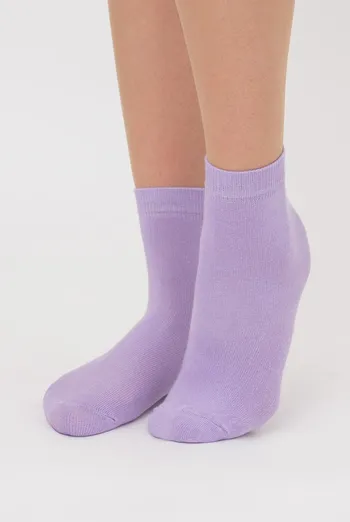 Шкарпетки дитячі класичні однотонні KSL color Giulia (lilac)