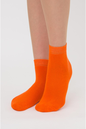 Шкарпетки дитячі класичні однотонні KSL color Giulia (orange) Шкарпетки дитячі класичні однотонні KSL color Giulia (orange)