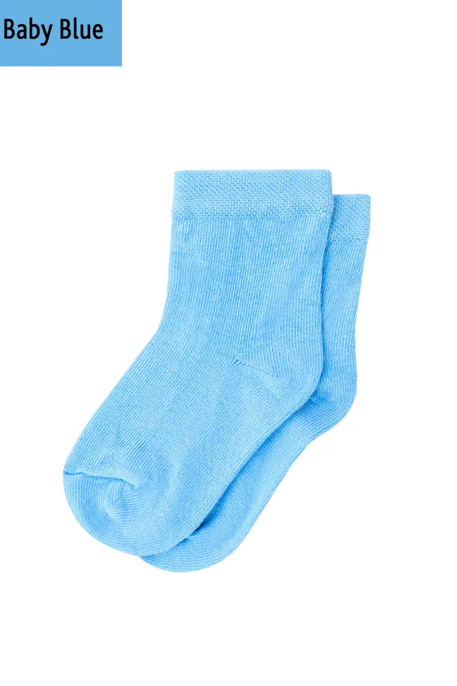 Носки детские классические однотонные KSL color Giulia (baby blue)