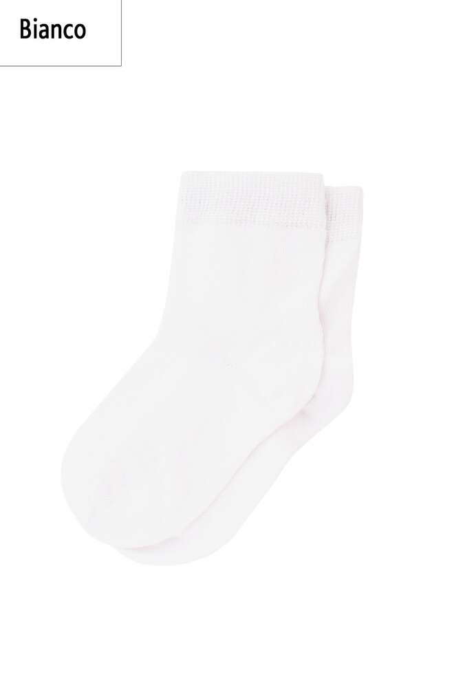 Носки детские классические однотонные KSL color Giulia (bianco)