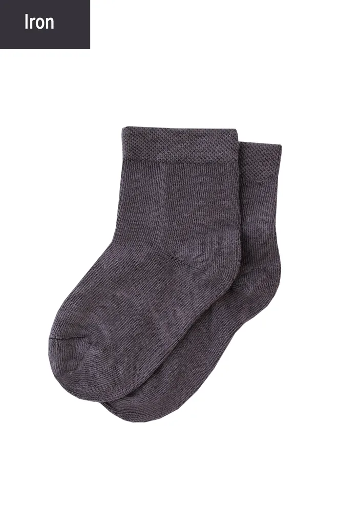 Носки детские классические однотонные KSL color Giulia (iron)