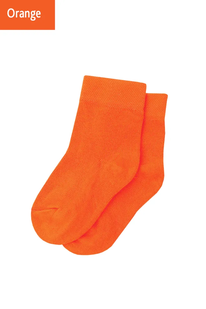 Носки детские классические однотонные KSL color Giulia (orange)
