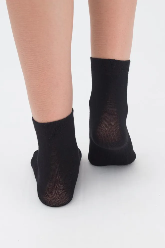 Носки детские классические однотонные KSL color Giulia (black)
