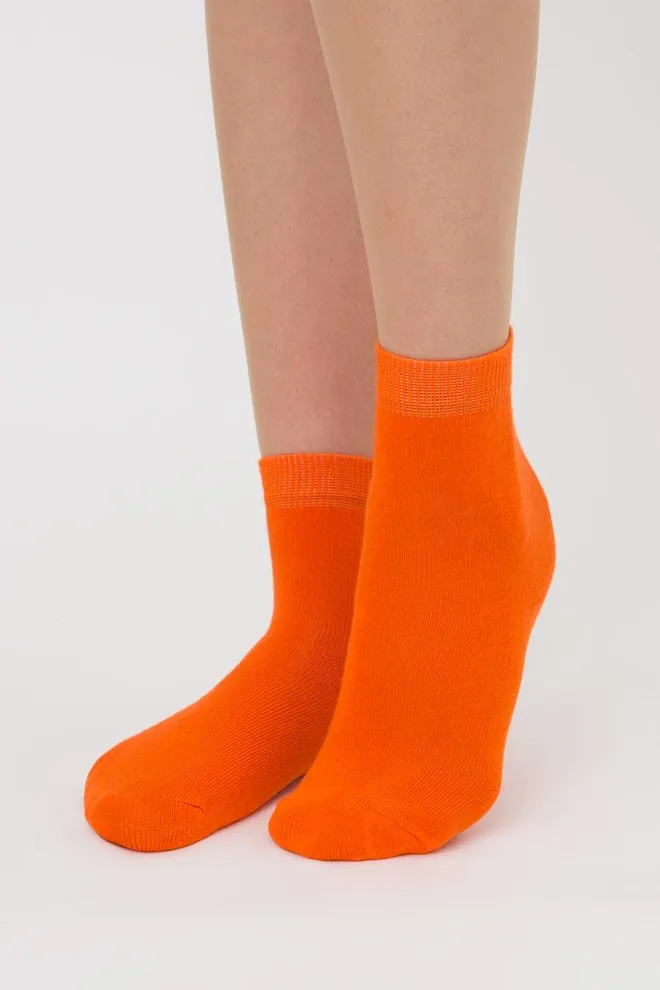 Носки детские классические однотонные KSL color Giulia (orange)