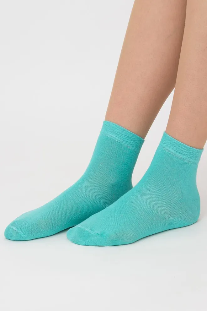 Носки детские классические однотонные KSL color Giulia (mentol)