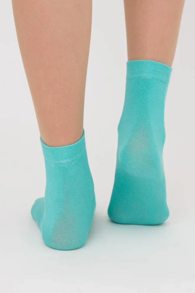 Носки детские классические однотонные KSL color Giulia (mentol)