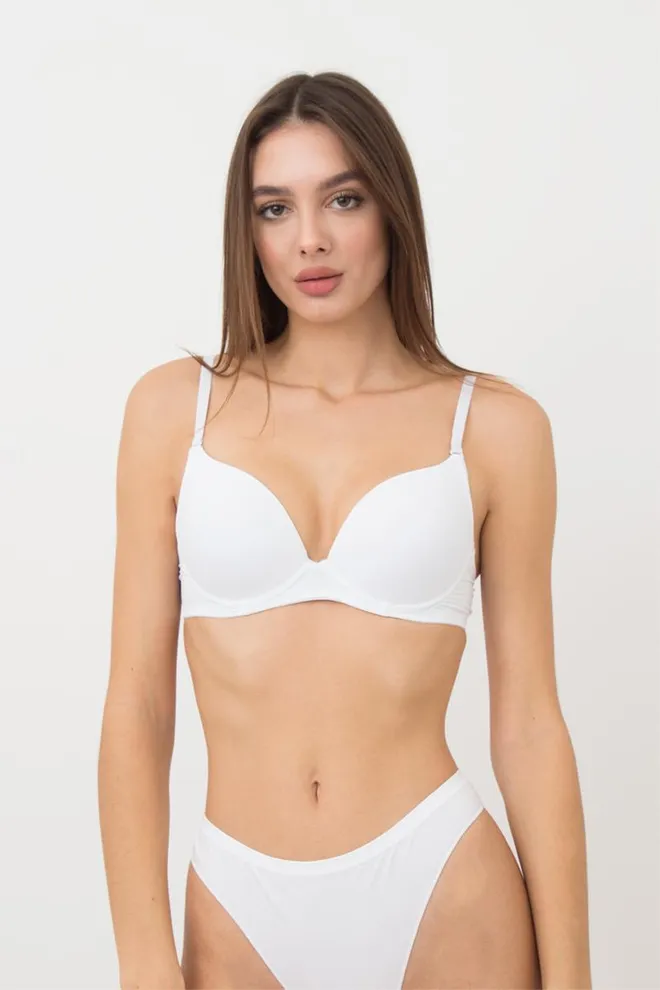 Бюстгальтер з пуш-апом L1503A0 Giulia, білий