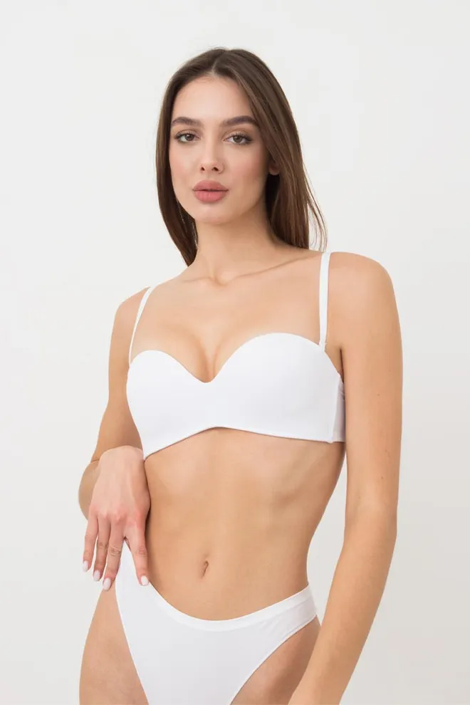 Бюстгальтер з формованою чашкою L1511A Giulia (белый)
