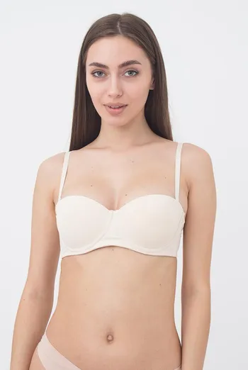 Жіночій бюстгальтер балконет L1512a Giulia (ПЕРЛИННИЙ) Жіночій бюстгальтер балконет L1512a Giulia (ПЕРЛИННИЙ)