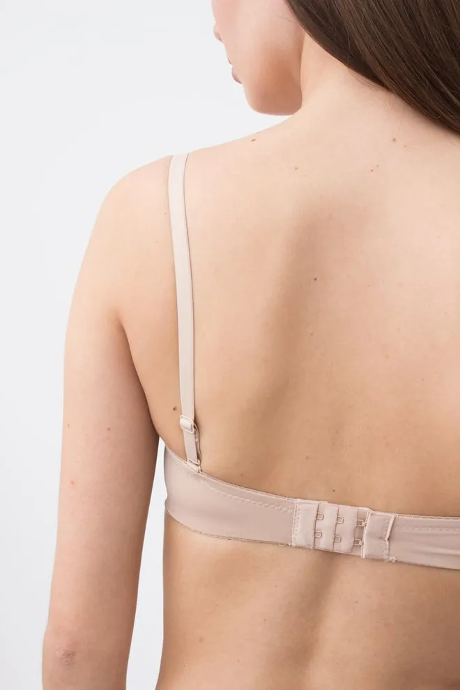 Жіночій бюстгальтер балконет L1512a Giulia (бежевий)