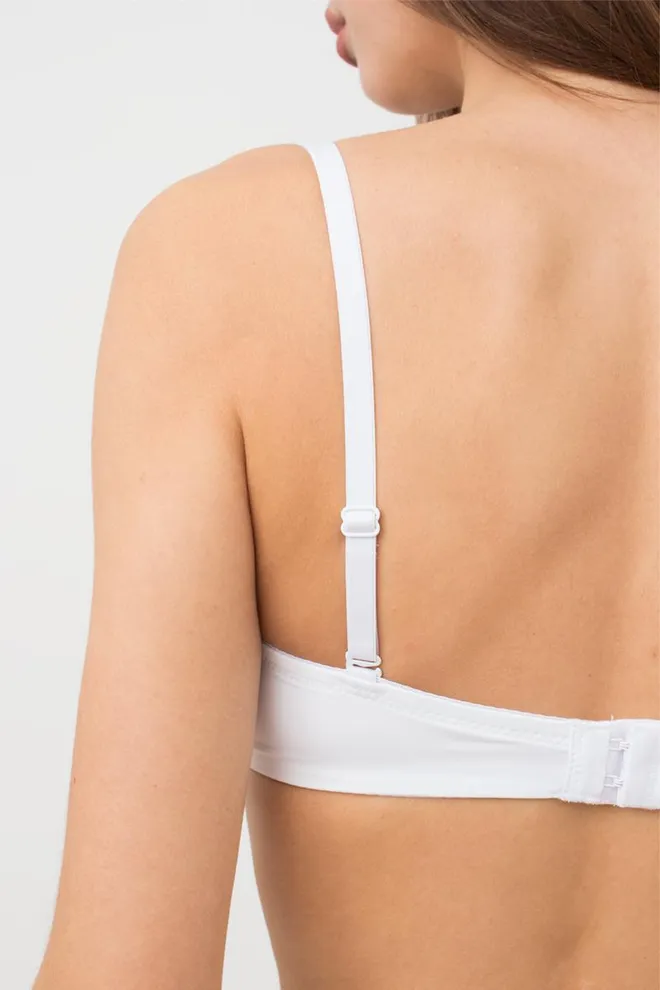 Жіночій бюстгальтер балконет L1512a Giulia (білий)