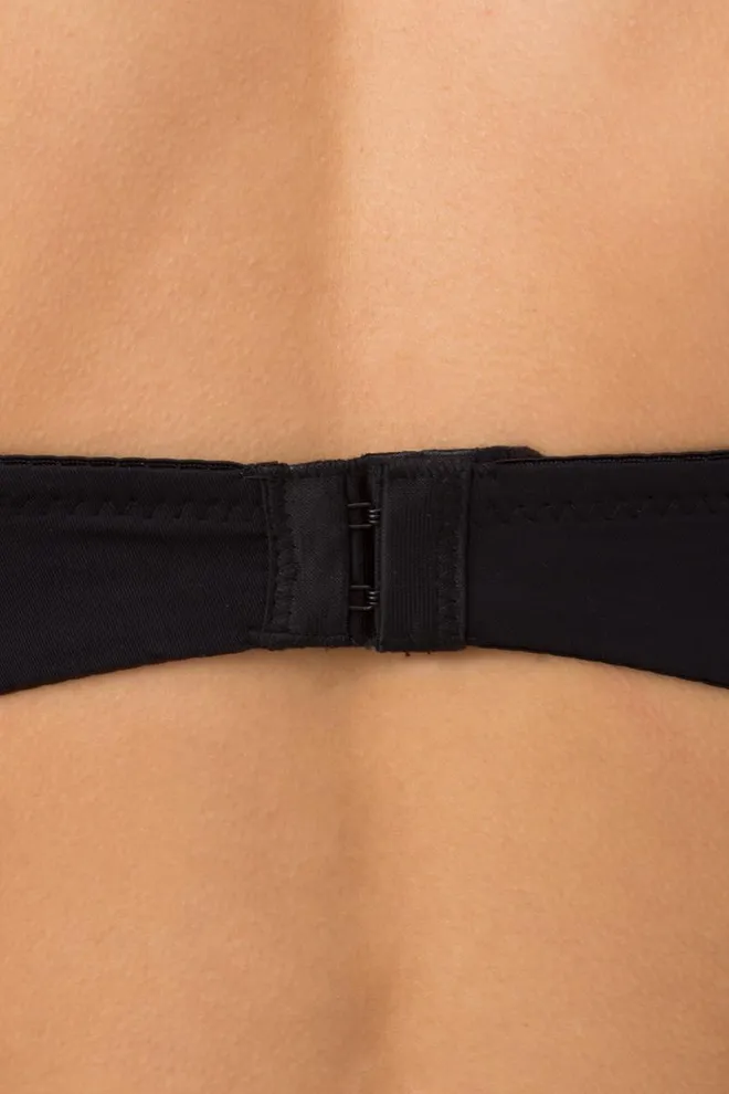 Жіночій бюстгальтер балконет L1512a Giulia (чорний)