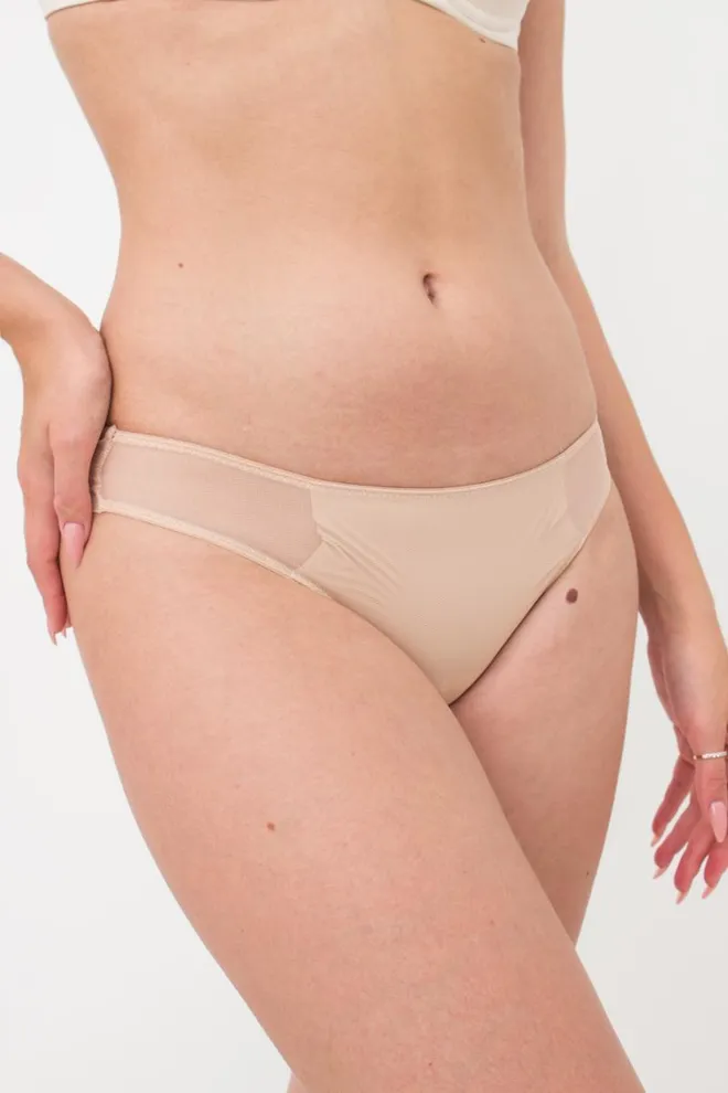 Жіночі трусики бразиліана L5135BR-M Giulia (бежевий)