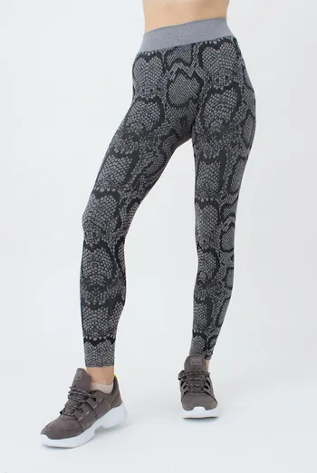 Легінси з анімалістичним принтом LEGGINGS ANIMAL MELANGE 02 Giulia (poppy seed), сірий Легінси з анімалістичним принтом LEGGINGS ANIMAL MELANGE 02 Giulia (poppy seed), сірий