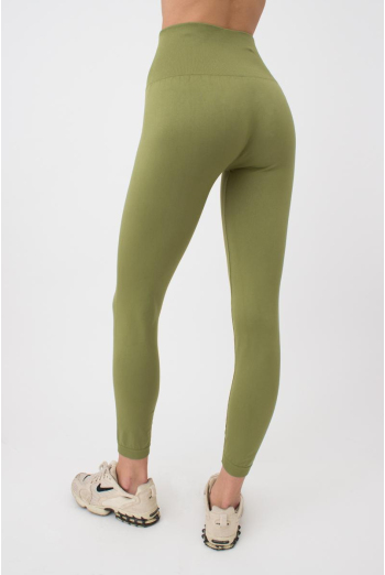 Спортивні безшовні легінси LEGGINGS ENERGY Giulia (olive branch), зелений