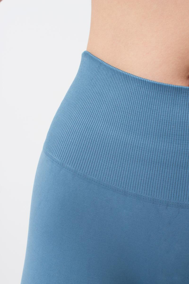 Спортивні безшовні легінси LEGGINGS ENERGY Giulia (spring lake), блакитний