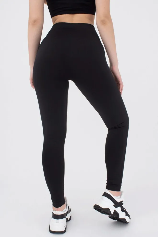 Спортивні безшовні легінси LEGGINGS ENERGY Giulia (black), чорний