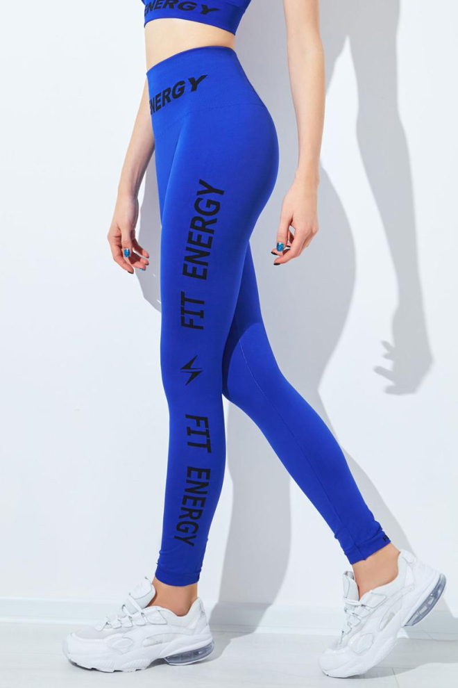 Легінси спортивні Leggins fit energy Giulia (bright blue)