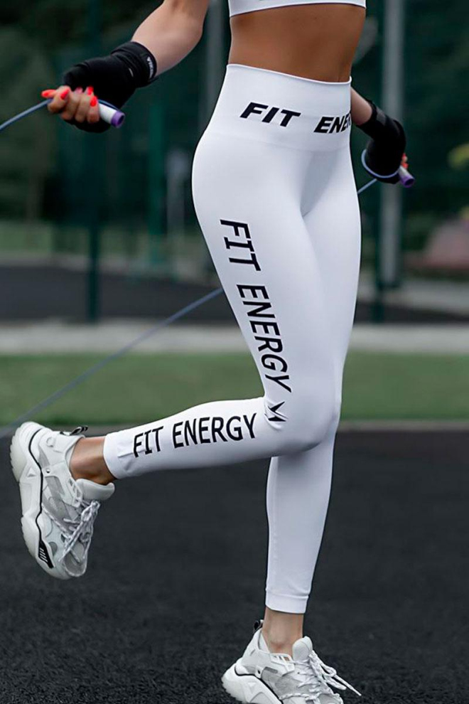 Легінси спортивні Leggins fit energy Giulia (bianco)