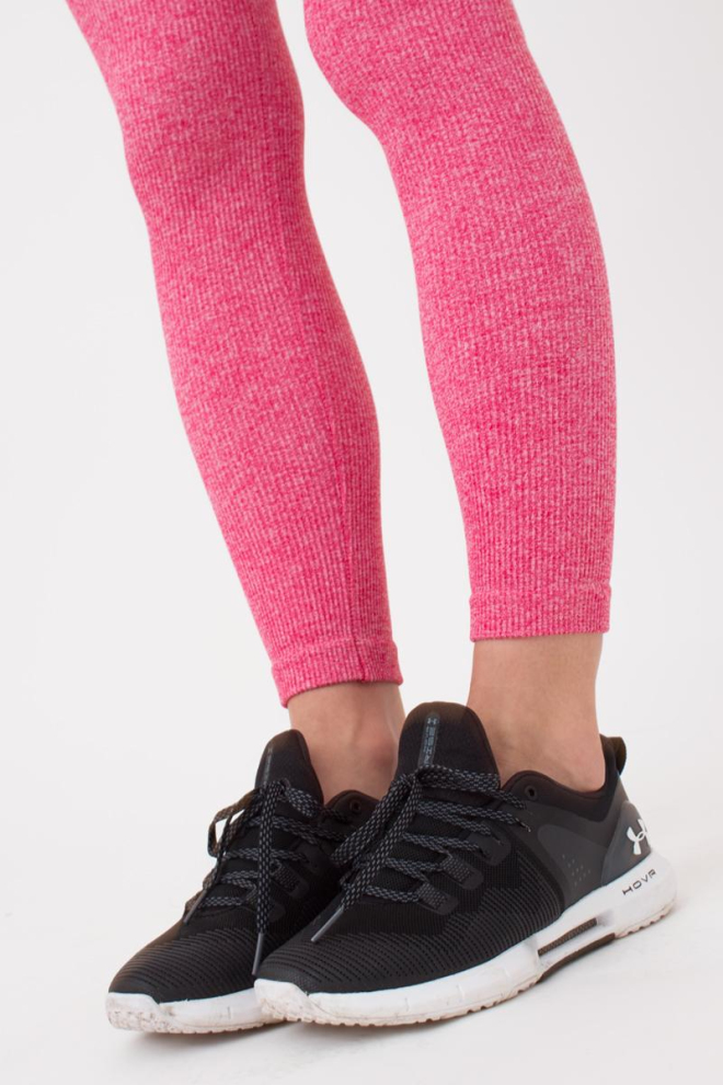 Легінси спортивні в рубчик Leggings Rib Melange Giulia (viva magenta)